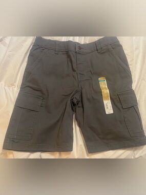 NWT New There Abouts
Youth Boys 10 Husky Cargo
Shorts Gray